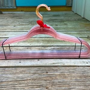 Stylish Hangers, pink and gold color with sparkles